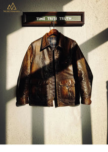 THE NEWSBOY LEATHER JACKET