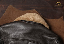 Classic B-3 Sheepskin Leather Bomber Jacket by Northman+