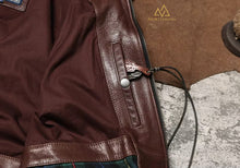 Type A2 leather flight jacket