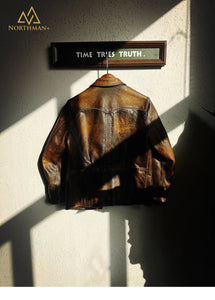 THE NEWSBOY LEATHER JACKET