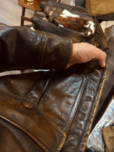 THE NEWSBOY LEATHER JACKET