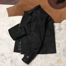 DEPP JACKET IN BLACK NUBUCK by NorthmanPlus