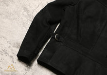 DEPP JACKET IN BLACK NUBUCK by NorthmanPlus