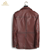 Watson Field leather jacket in Brown