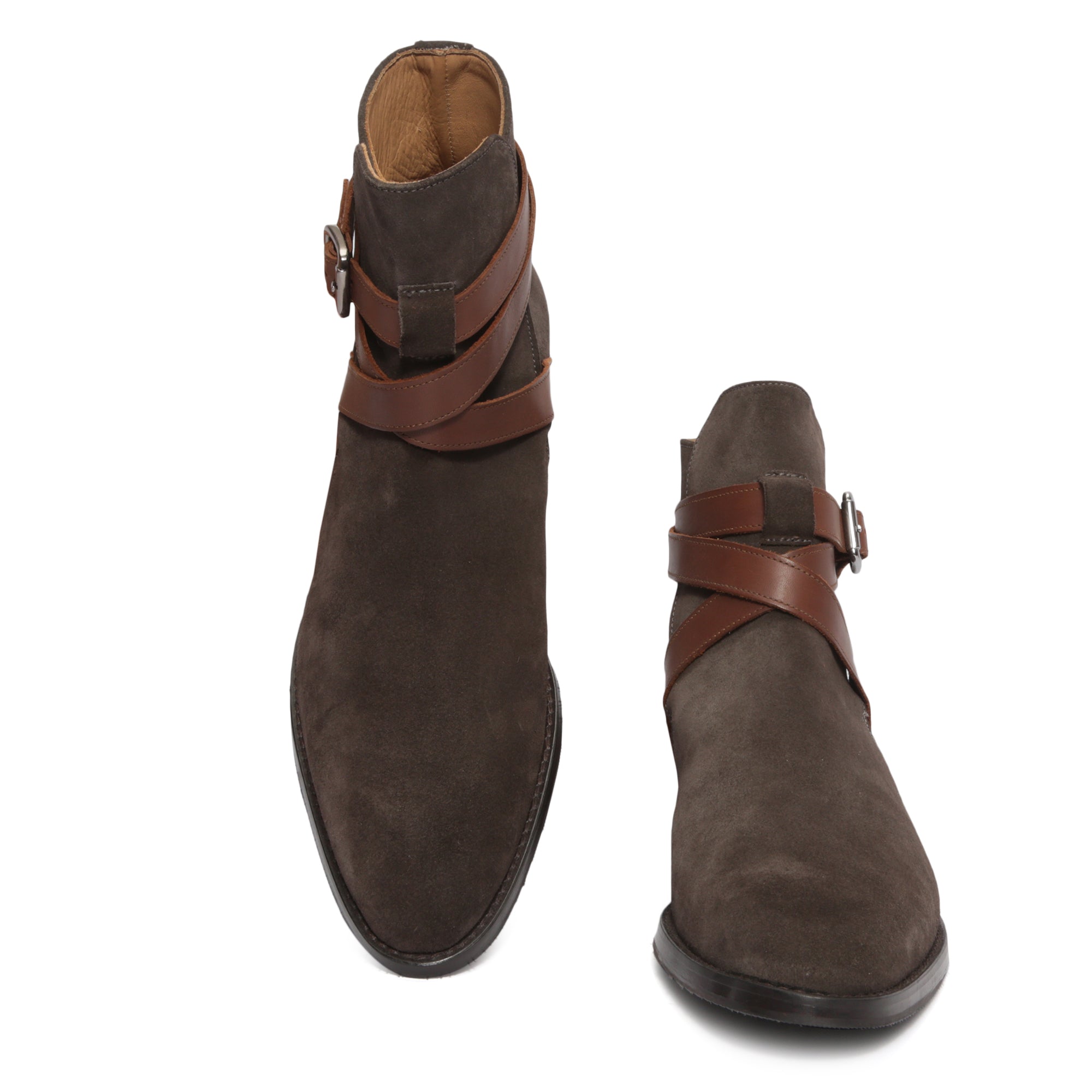 Mens strap store jodhpur boots